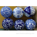 Chinse blue and white porcelain decoration ball